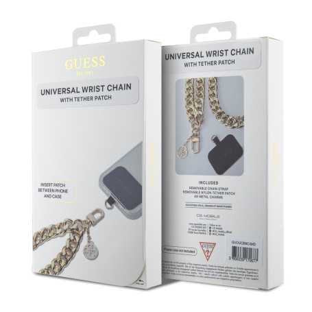 Chaîne universelle HDSP Large Chain avec charme 4G longueur max 15 cm GUESS – Or