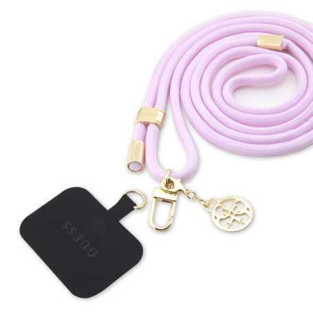 Cordon universel rose longueur max 150 cm GUESS – Lila