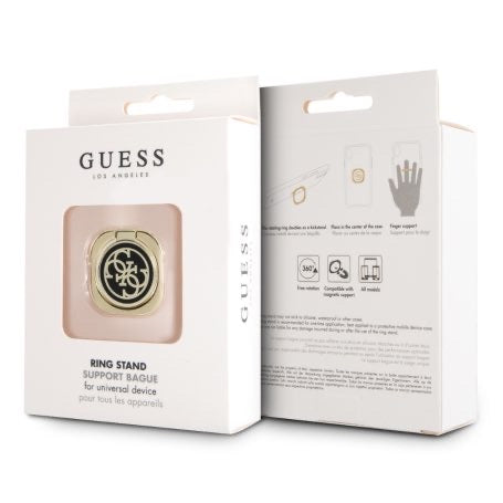 Support anneau métallique 4G GUESS – Or